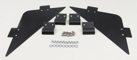 Rear Door Triangle Black Pair