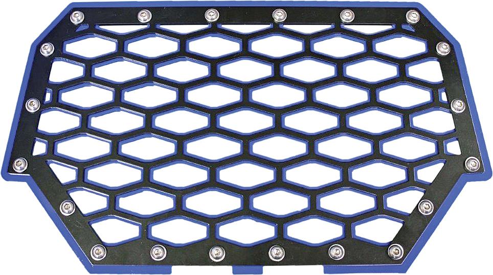2-panel Front Grill (black-blue)