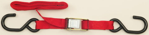 1" Tie-downs Red 10-pk