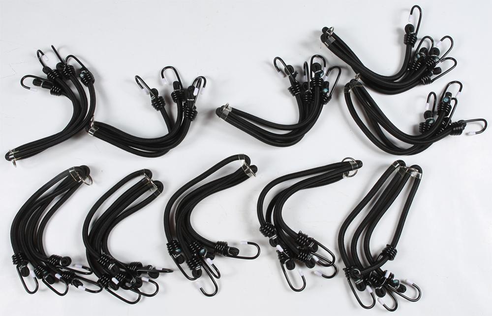 4-hook Bungee 24"x10mm 10-pk