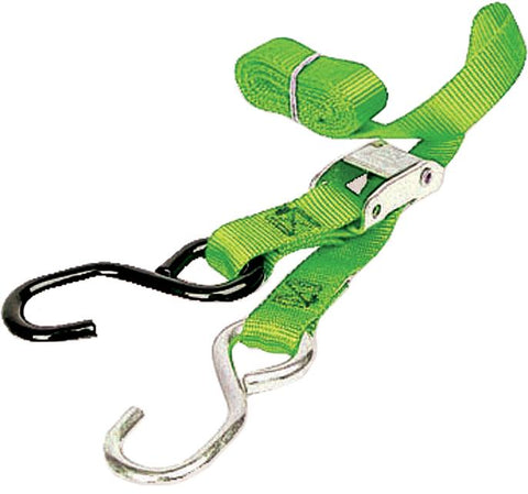 Lites Tie-Downs Lime Green 66"x1" (Pair)