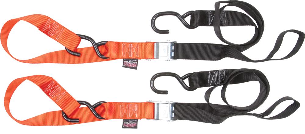 Fat Strap W-soft Tye 1.5" X 72" (black-orange)