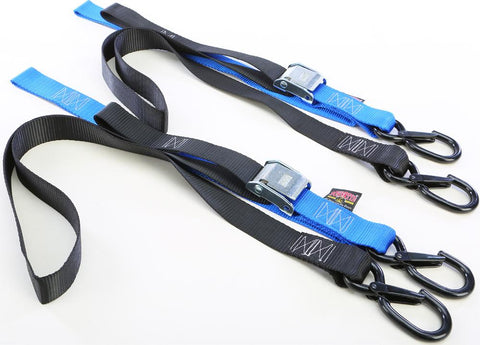 Fat Straps W-soft Tye & Hooks Black-blue 1.5"x6'