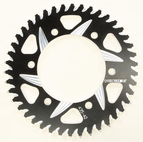 Cat5 Rear Aluminum Sprocket 42T Black Hardcoat