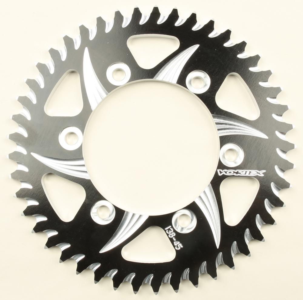 Cat5 Rear Aluminum Sprocket 45t Black Hardcoat