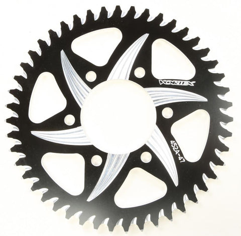 Vortex Sprocket Rear Alum 47t Black Hardcoat