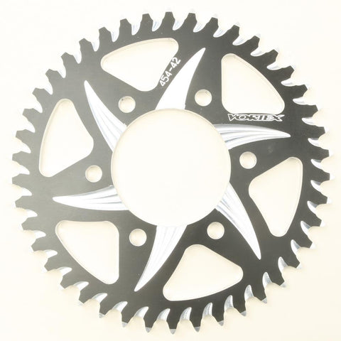 Vortex Sprocket Rear Alum 42t Black Hardcoat
