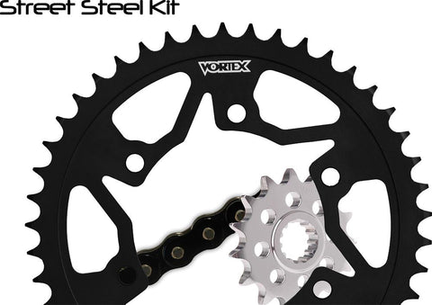 Spkt-chain Kit Kaw W-steel Rear Spkt
