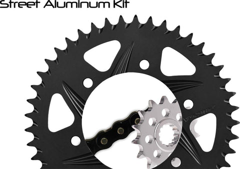 Spkt-chain Kit Kaw W-alum Rear Spkt