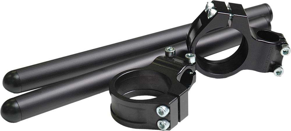 Clip-ons 48mm 0 Degree Angle (black)