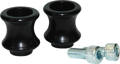 Swingarm Slider Spools Black 8Mm