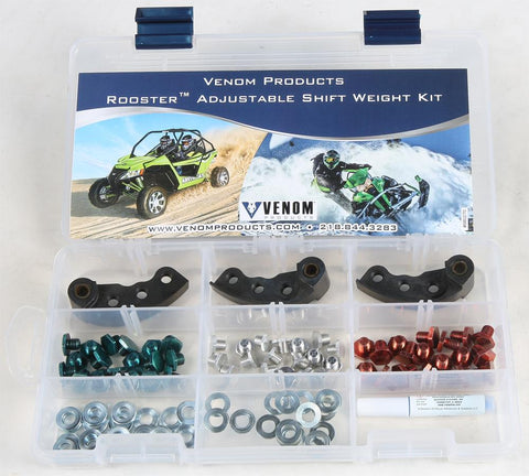 Rooster Weights Arctic 60-80g  3pk