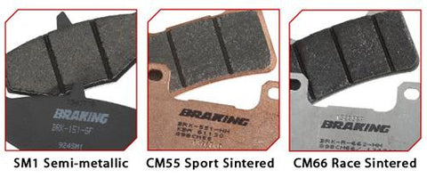 Braking Pad Set Semi-metallic