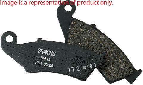 Braking Pad Set Semi-metallic
