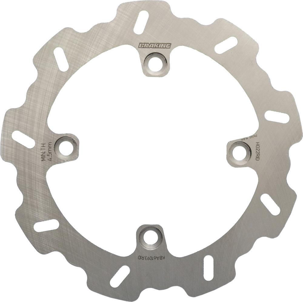 Braking Rotor Rear