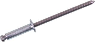 Steel Pop Rivet 1-8" 100-pk