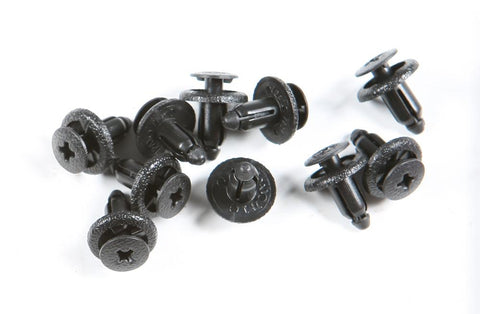 Plastic Push Rivet Fender Clips 10-pk