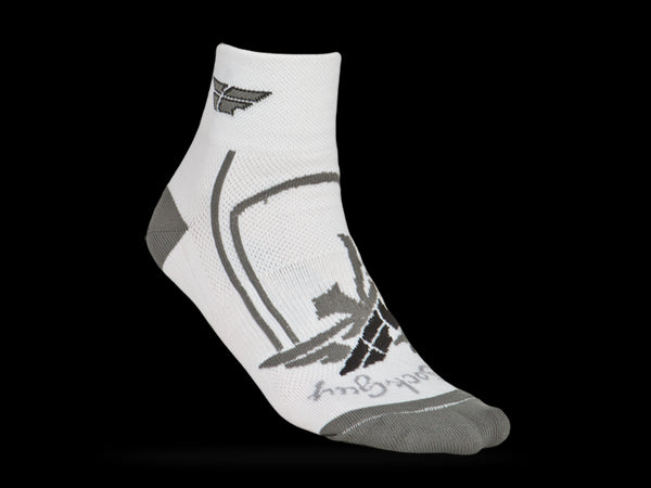 Shorty Sock White/Grey S-M
