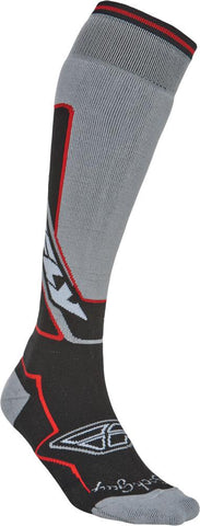Moto Sock Thin Black/Blue S-M