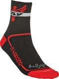 Action Sock White/Black S-M