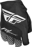 Fingerless Glove Red/White 2X