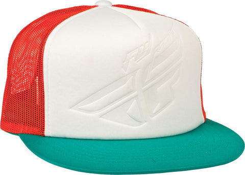 Foam Trucker Hat (Teal/Orange)