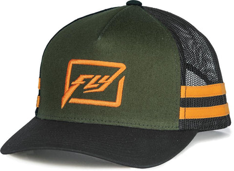 Huck It Hat (Army/Orange)
