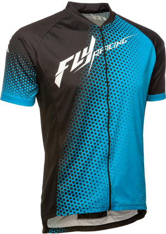 Cross-Up Jersey Black/Blue 2X