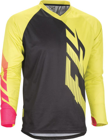 2017 Radium Jersey Black-lime-pink 2x