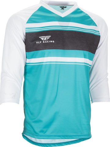 2017 Ripa 3-4 Jersey Teal-heather-white X