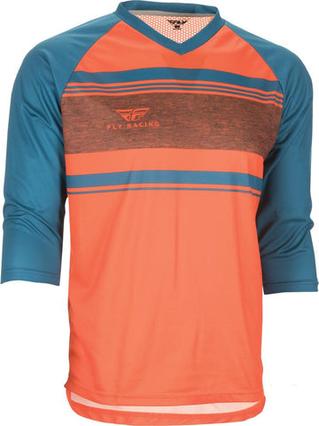 2017 Ripa 3-4 Jersey Orange-heather-dark Teal M