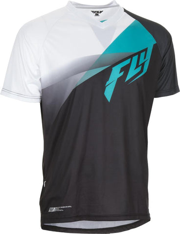 2017 Super D Jersey Black-teal-white X