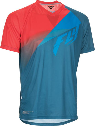 2017 Super D Jersey Dark Teal-cyan-red M
