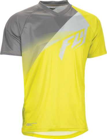2017 Super D Jersey Lime-grey M