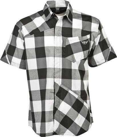 Jack Down Button Up Shirt Black-grey S