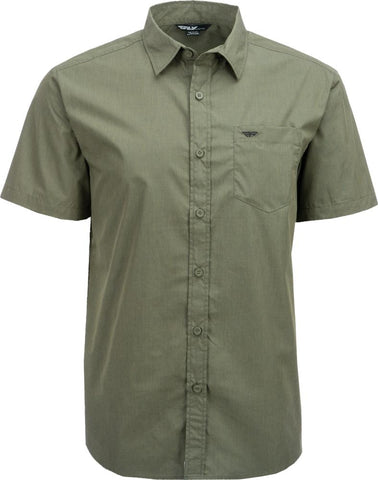 Button Up Shirt Green X