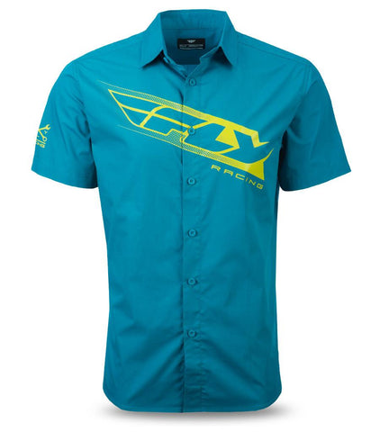 Pit Shirt Teal/Lime X