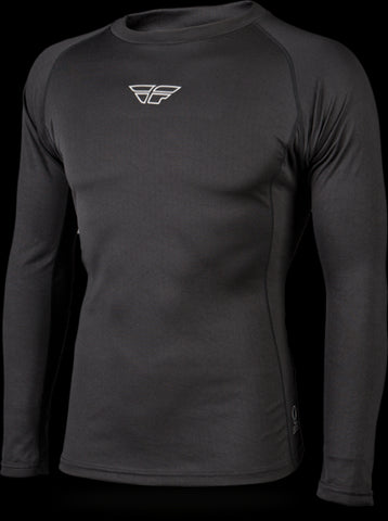 Base Layer L/S Heavy Top Black Xs