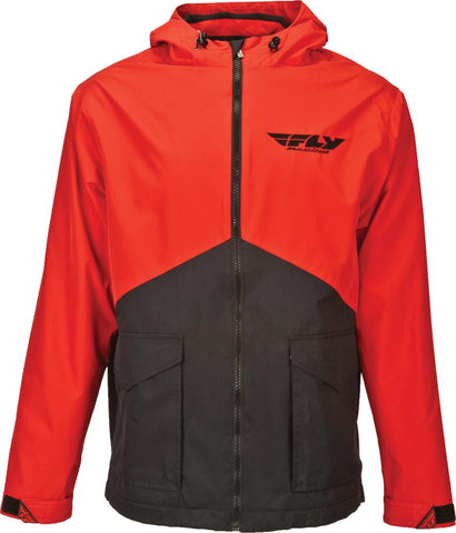 Pit Jacket Red-black X