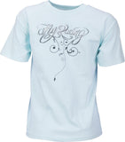 Script Girls Tee Light Blue 4T
