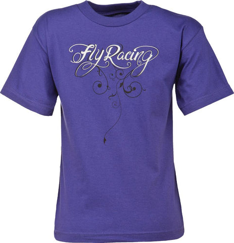 Script Girls Tee Light Blue 4T