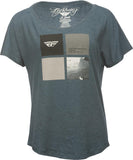 Tetrad Ladies Tee Heather White X