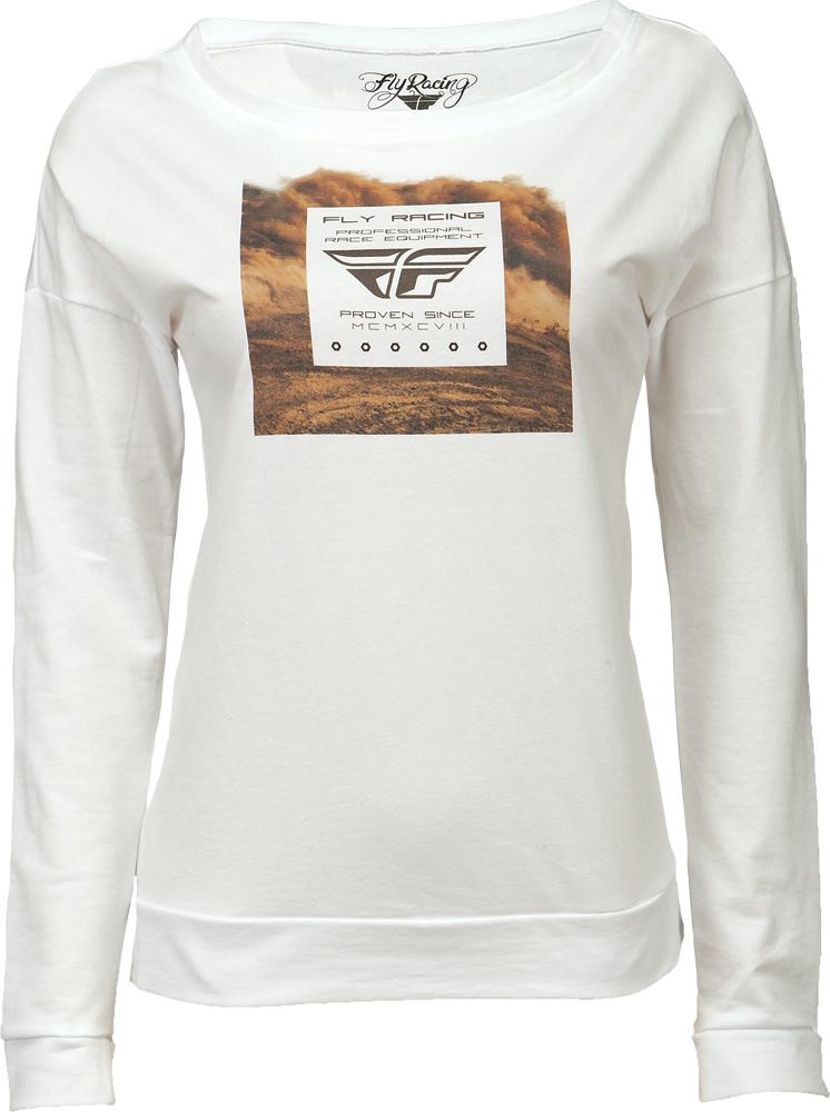 Loam Ladies L/S Tee White X