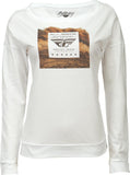 Loam Ladies L/S Tee White X