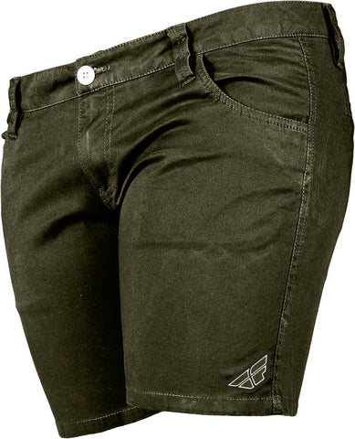 Mid-Length Short Olive 13/14