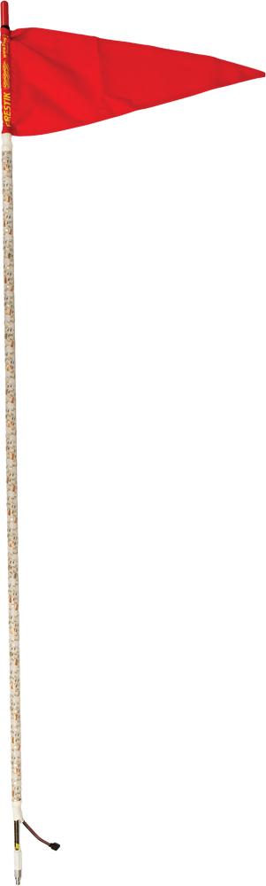 Lighted Flags W-remote 7' 5-pk