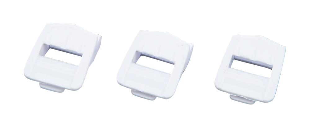 Strap Receiver Kit Mini-youth White 3-pc