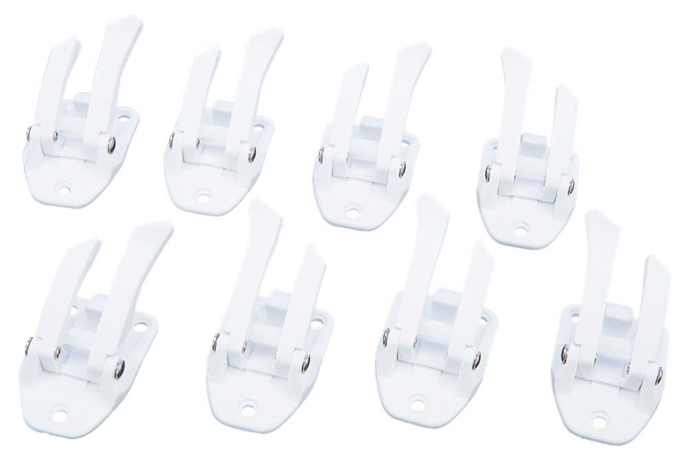 Buckle-lever Kit Adult 7-15 White 8-pc