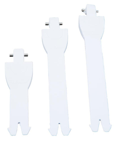 Strap Kit Youth 4-6 White 3-pc