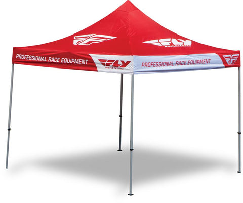 Aluminum Canopy Red 10'x10'